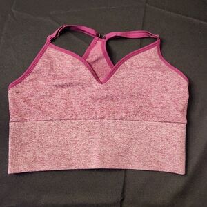 Victoria's Secret Heathered Pink Sports Bra
